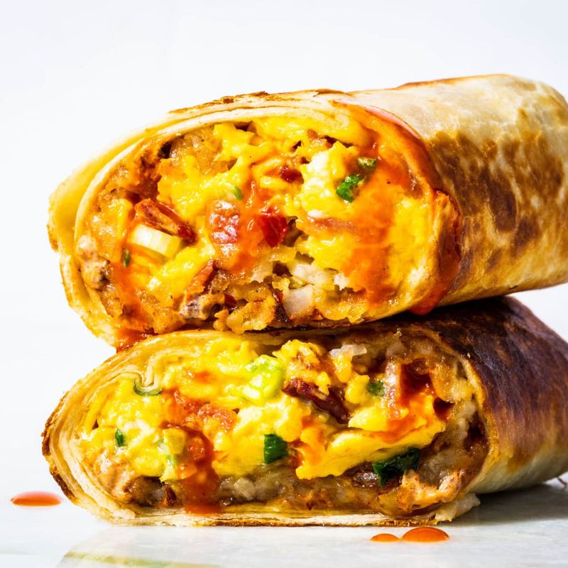 Loaded Breakfast Burritos