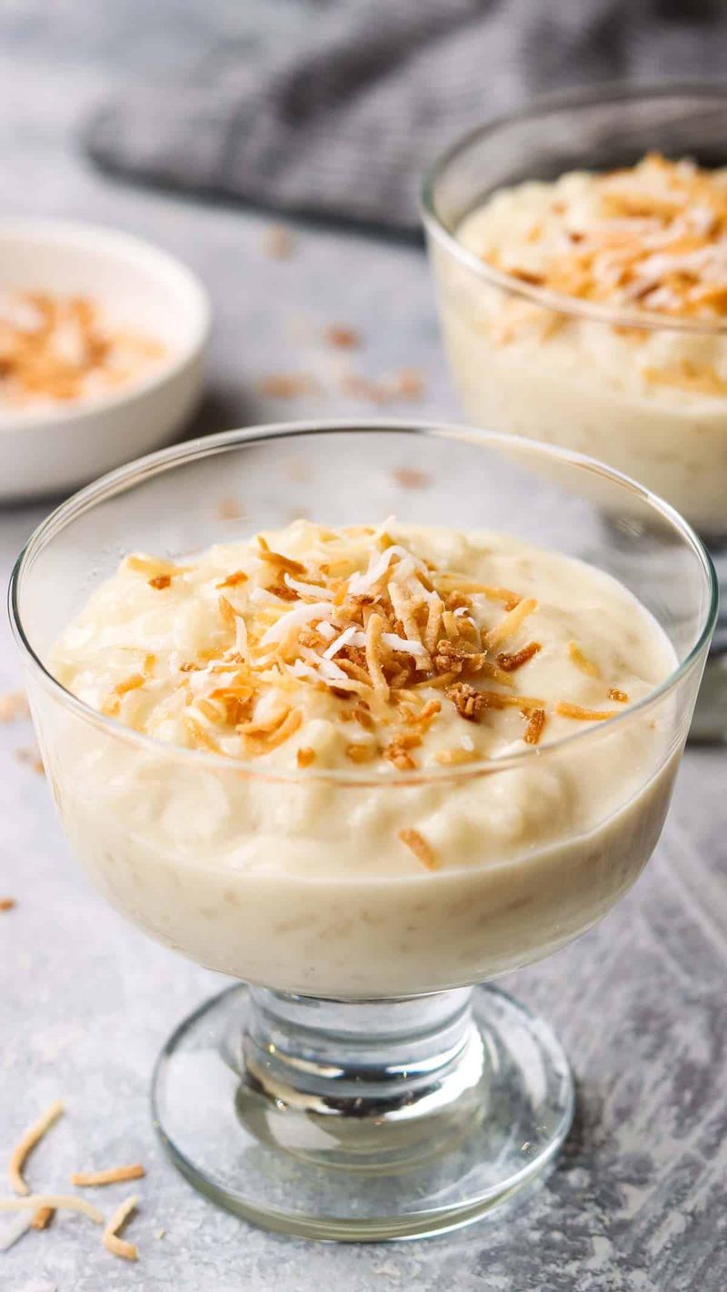 Coconut Milk Rice Pudding