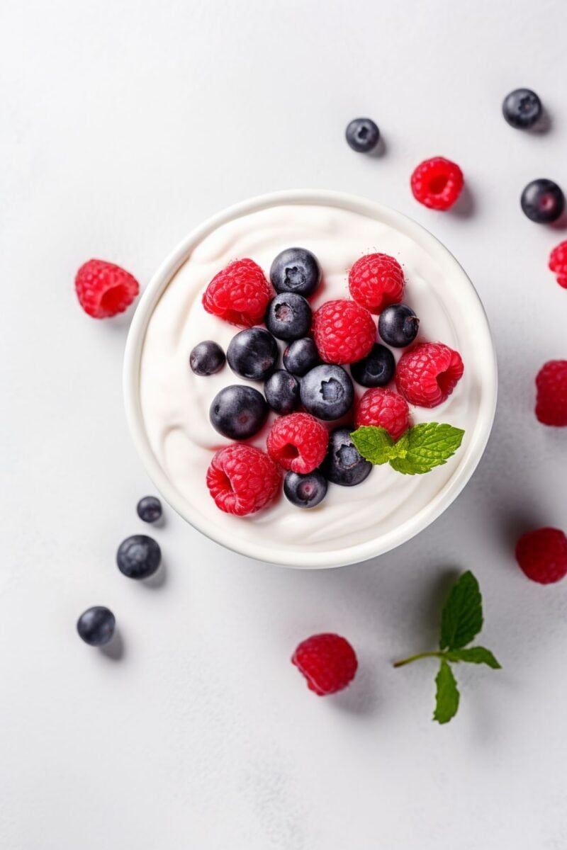 Greek Yogurt with Fresh Berries