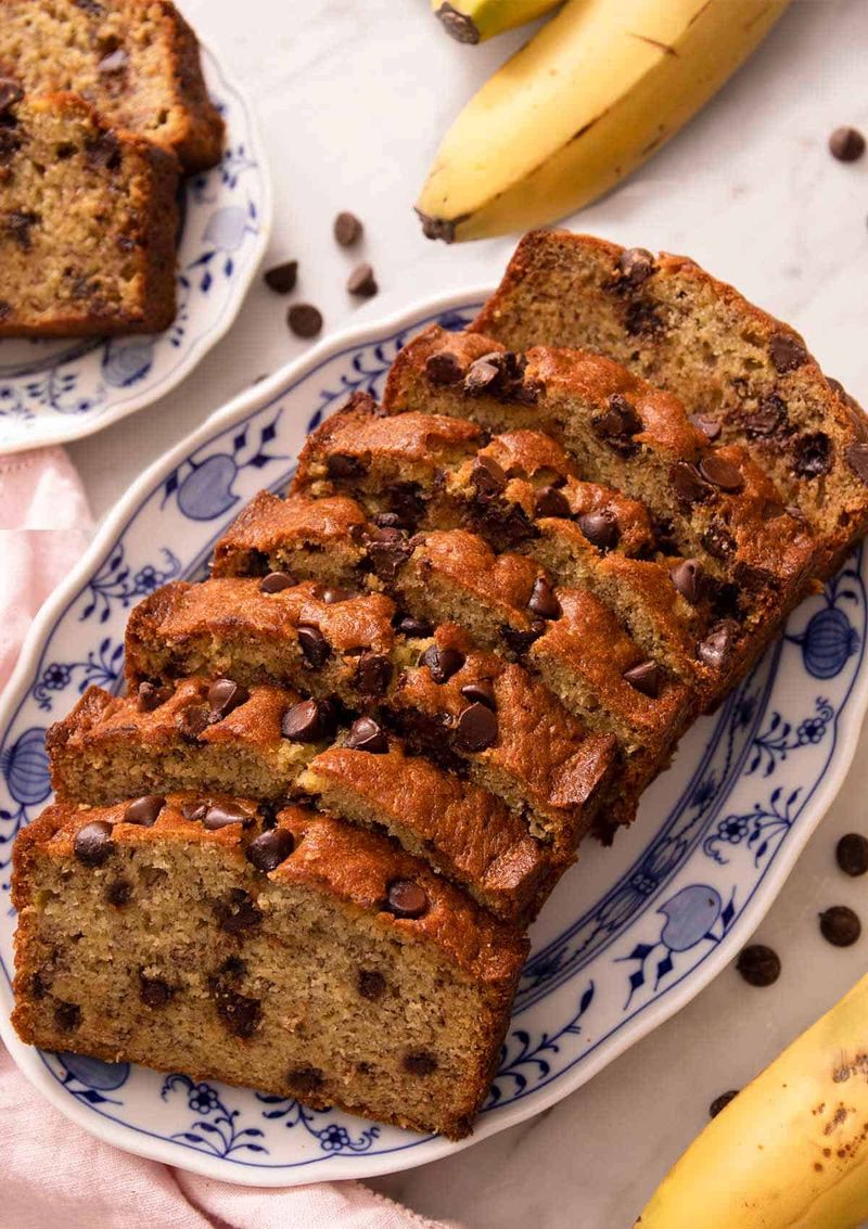 Banana Bread with Chocolate Chips