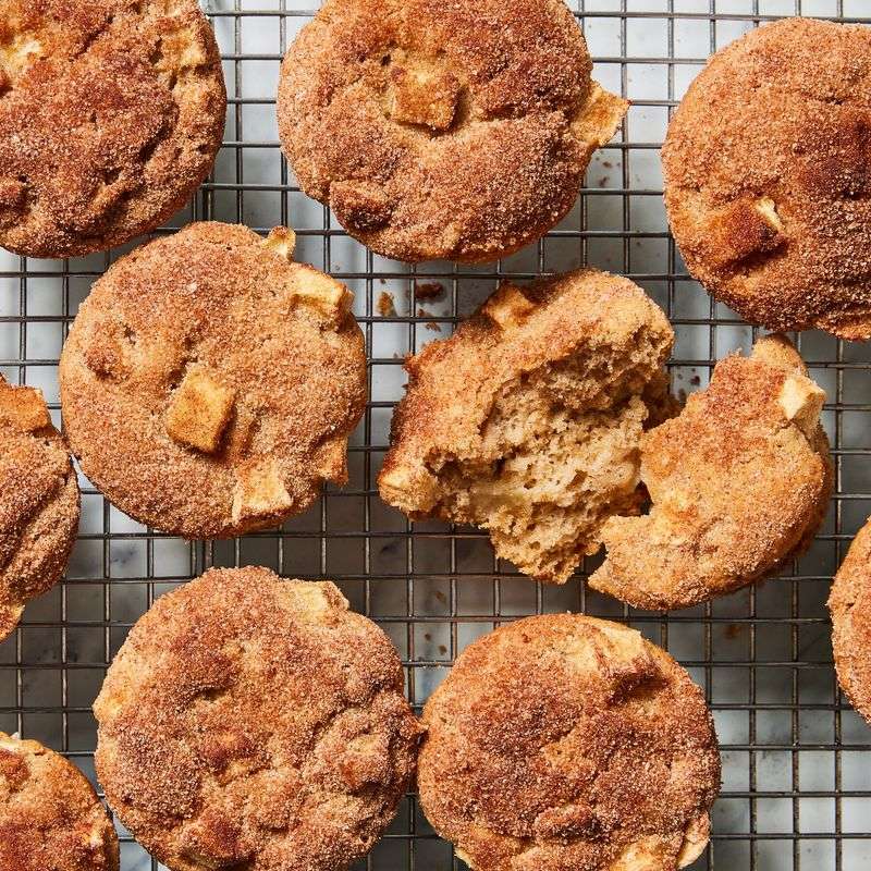 Apple Cinnamon Bran Muffins