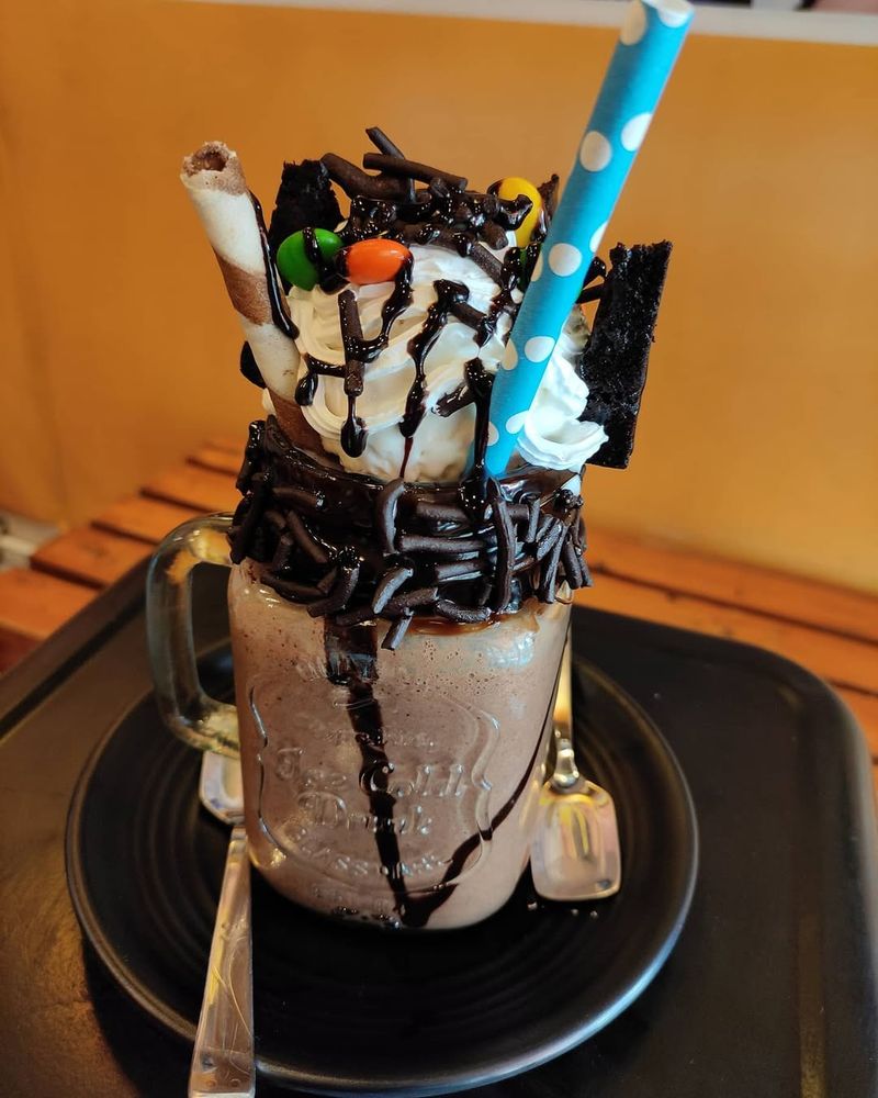 Chocolate Brownie Freakshake