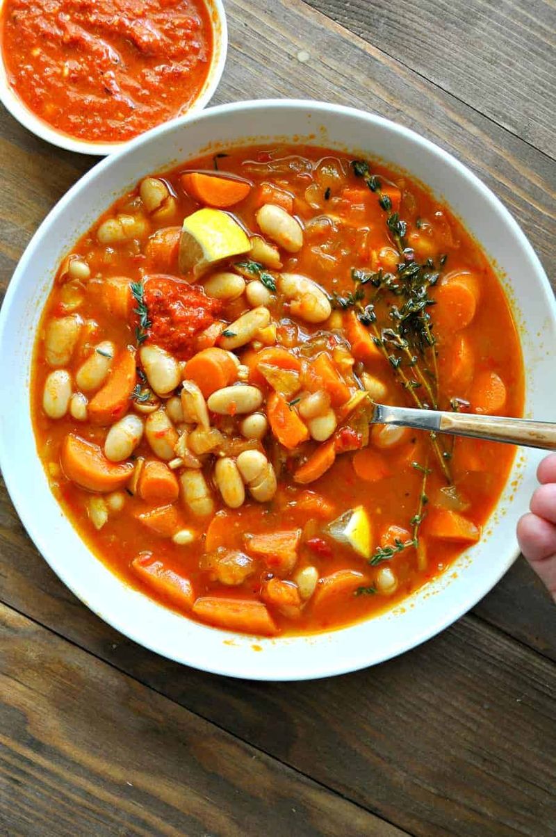 White Bean and Garlic Stew
