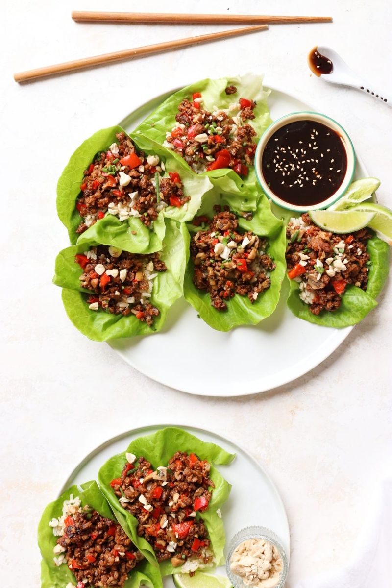 Beef Lettuce Wraps