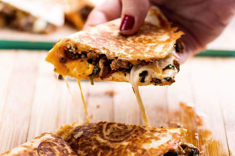 Beef Quesadillas