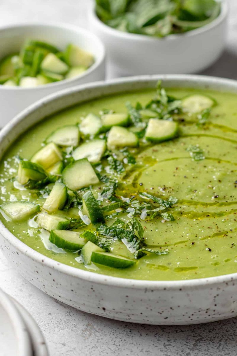 Cucumber Mint Gazpacho