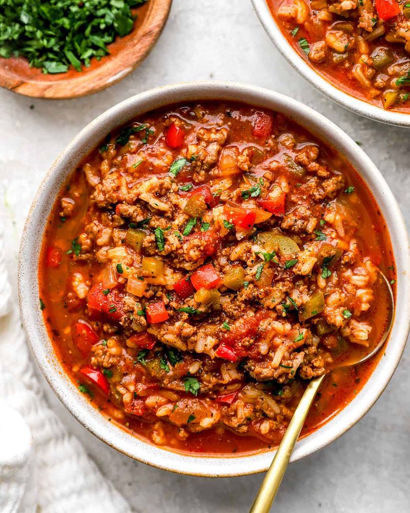 Stuffed Pepper Soup