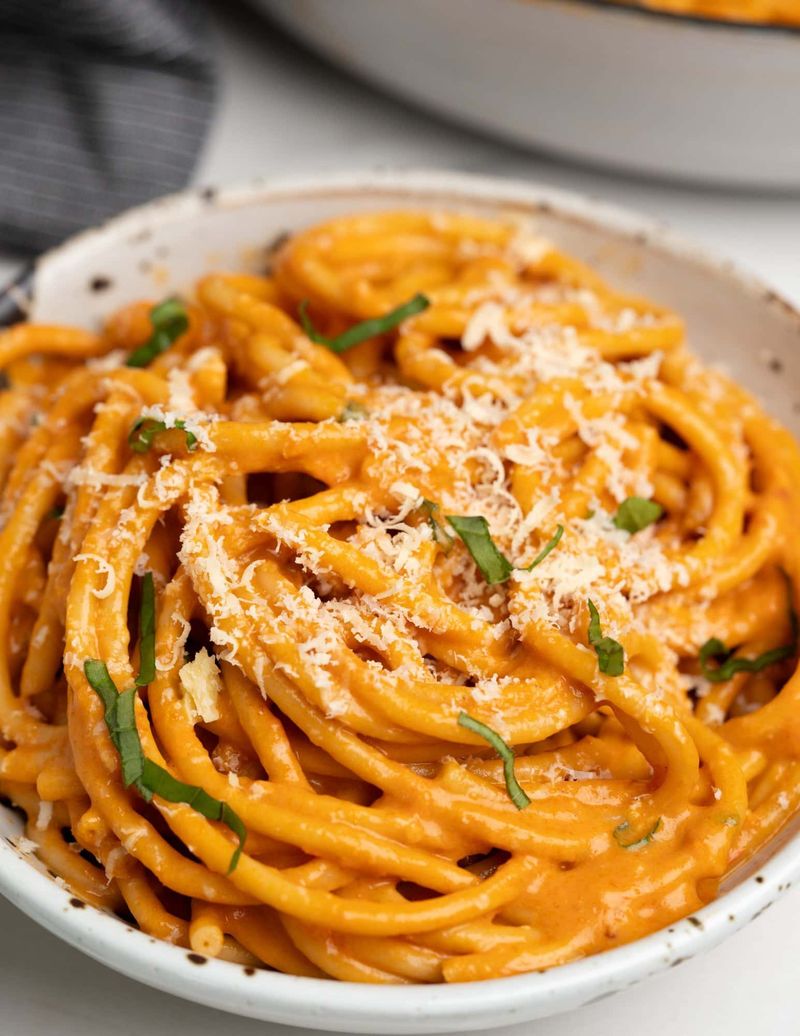 Roasted Bell Pepper Pasta