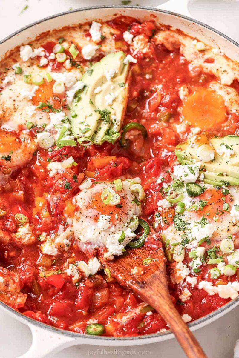 Shakshuka with Bell Peppers
