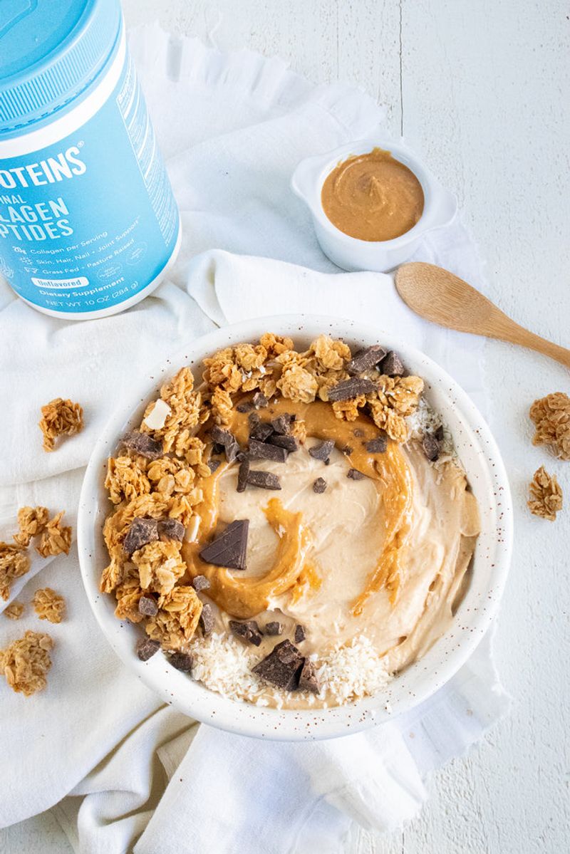Peanut Butter and Granola Crunch Bowl