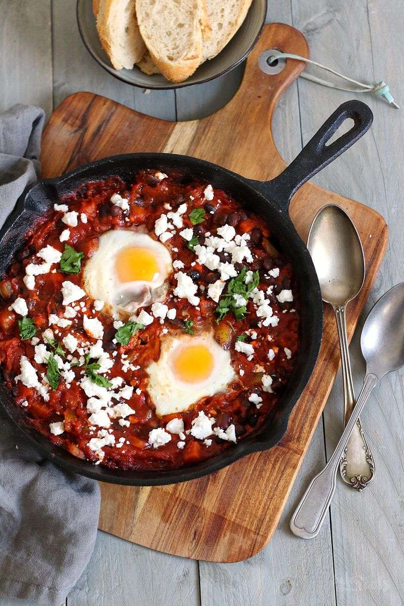 Black Bean Shakshuka