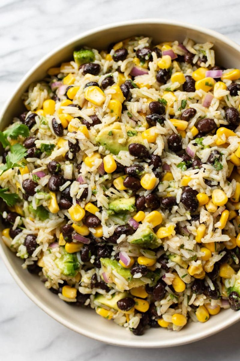 Black Bean and Rice Bowl