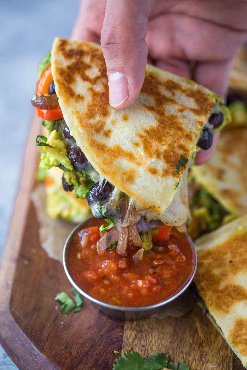 Black Bean Quesadillas