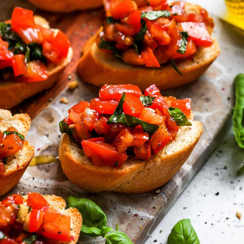 Tomato Basil Bruschetta