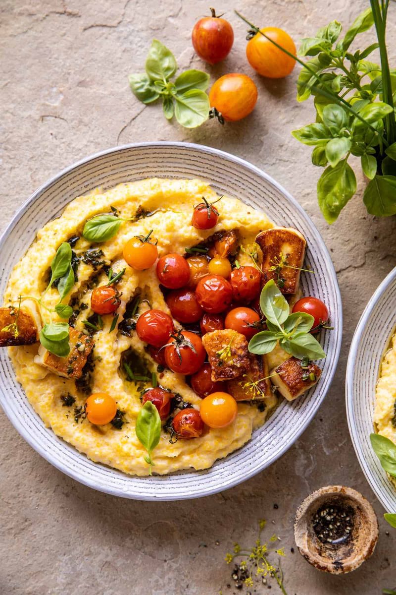 Polenta with Roasted Tomatoes