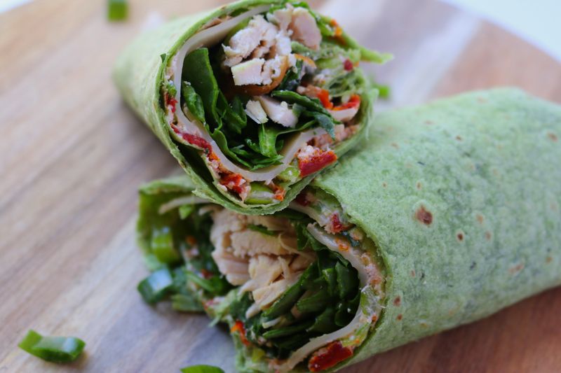 Pesto Chicken Wrap