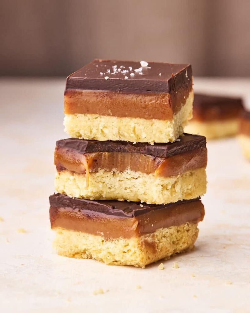 Millionaire's Shortbread Stack