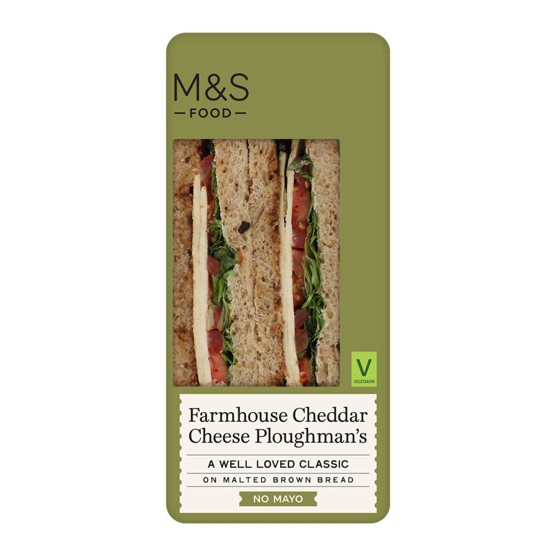 Piccalilli and Cheddar Sandwich