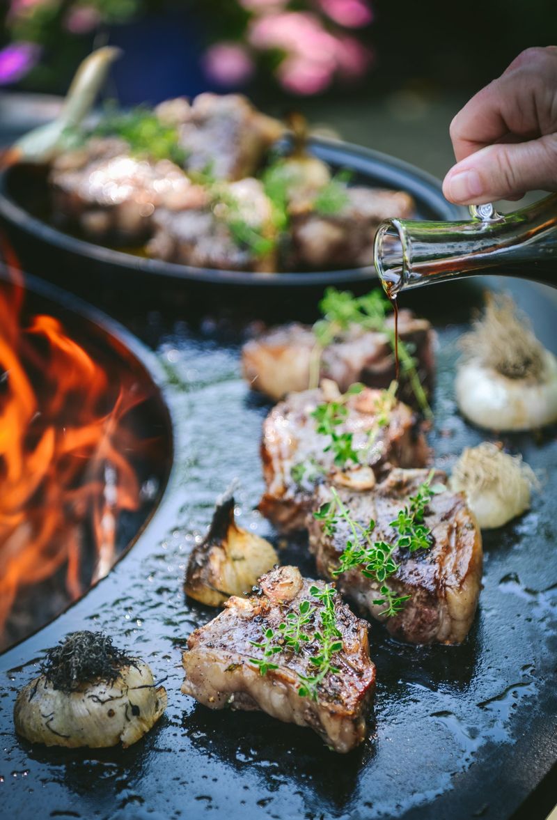 Grilled Welsh Lamb Chops
