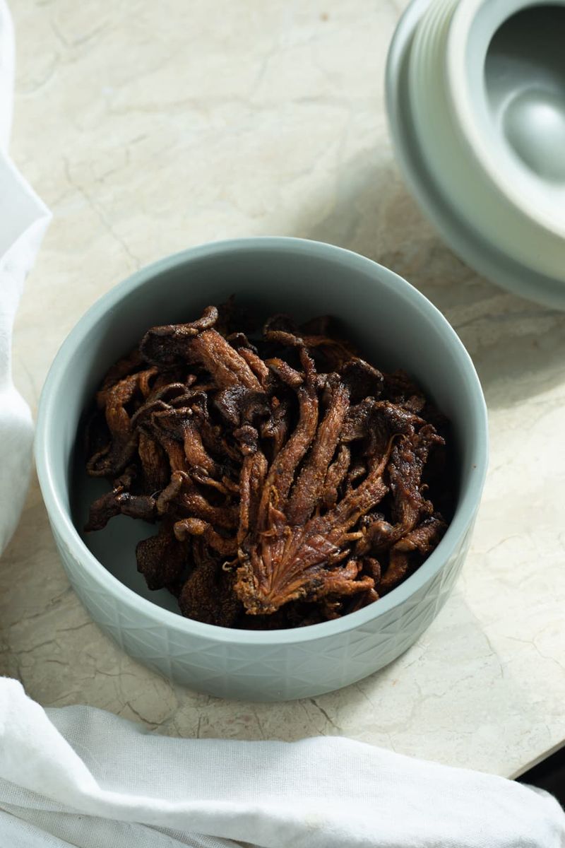 Create Mushroom Jerky as a Savory Snack