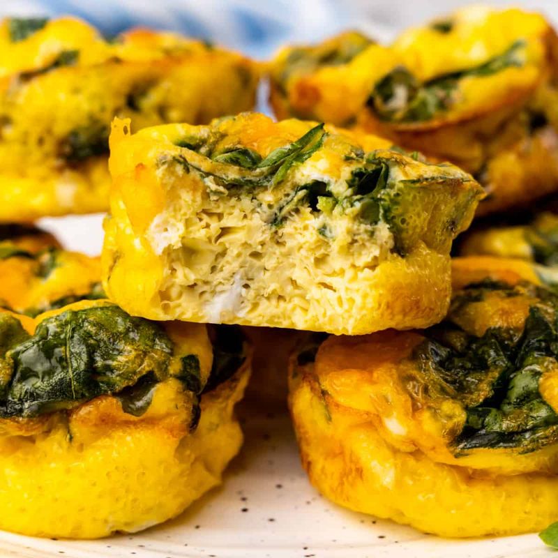 Spinach and Egg Muffin Cups