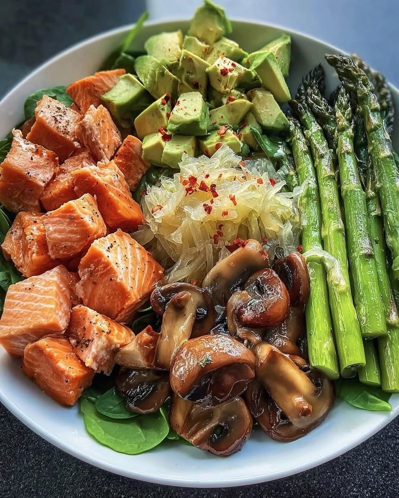 Salmon Avocado Power Bowl