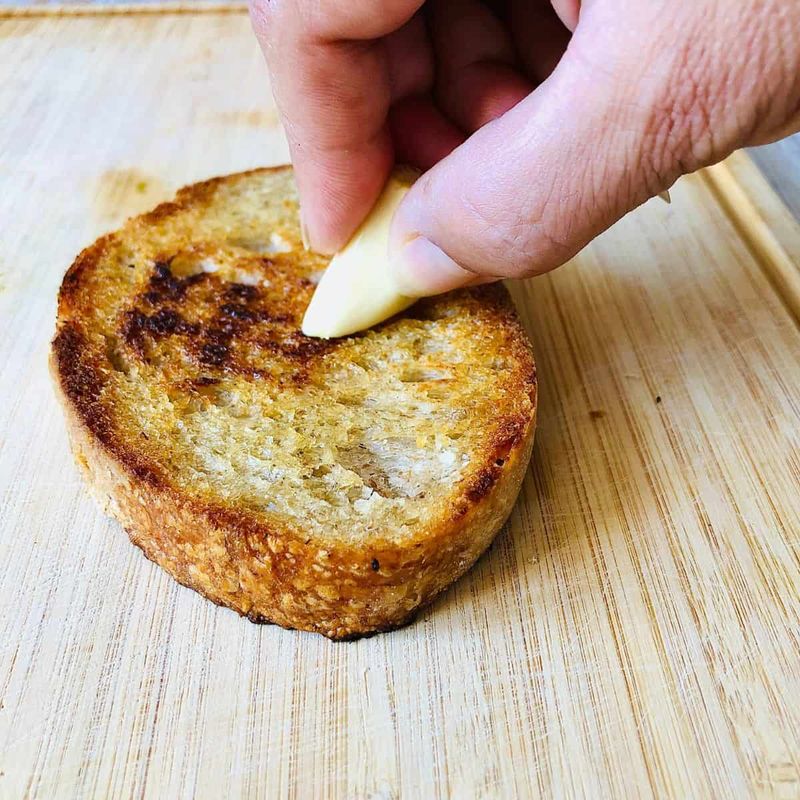 Rub Bread With a Raw Garlic Clove (Spain)