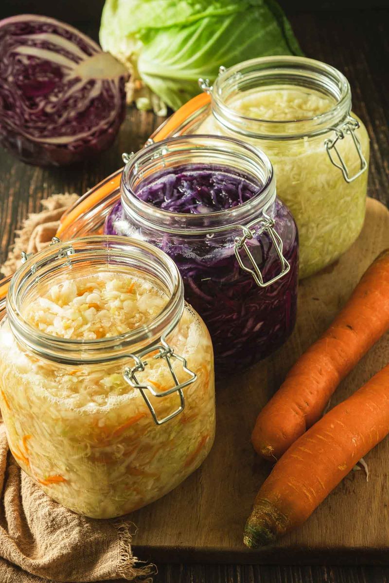 Fermented Cabbage (Sauerkraut)