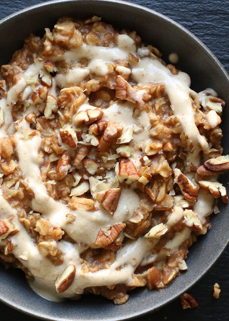 Cinnamon Roll Oatmeal