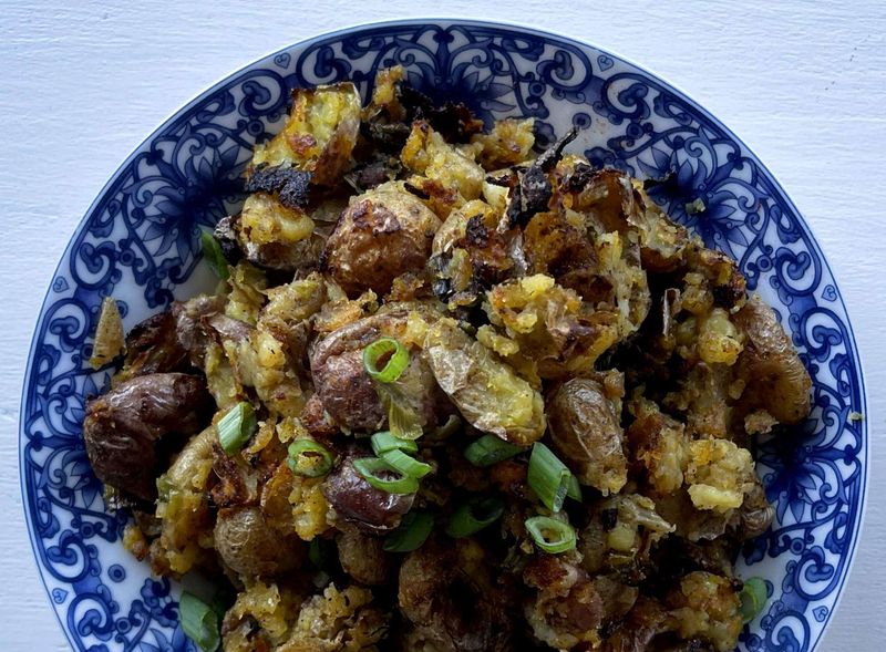 Smashed Potato Breakfast Bowl