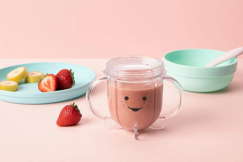 Strawberry and Banana Smoothie Puree