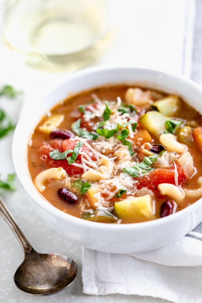 Kidney Bean and Kale Minestrone