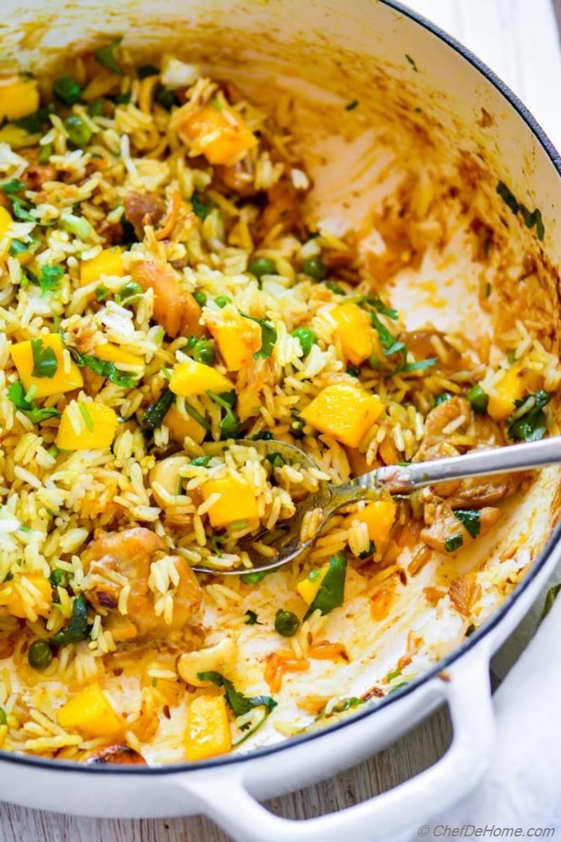 Mango Chicken Coconut Curry