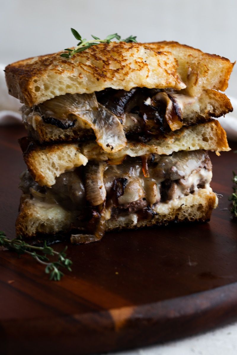 Caramelized Onion and Gruyere Melt