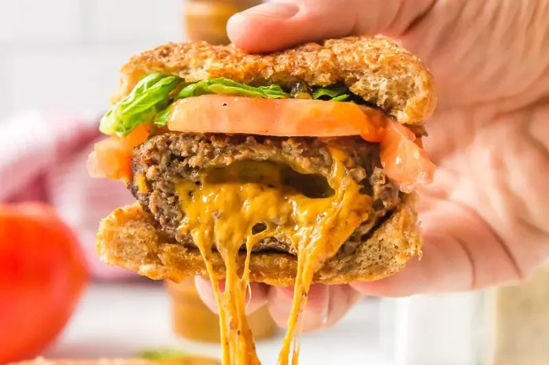 Stuff Your Burgers With a Cheese Core