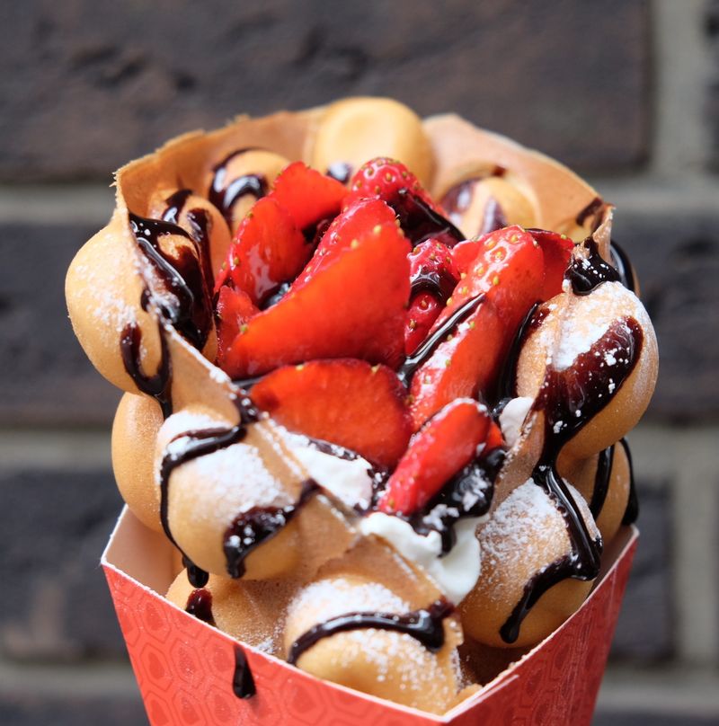 Egg Waffles - Hong Kong