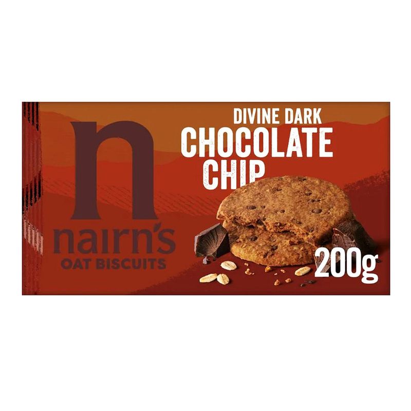 Nairn's Dark Chocolate Chip Oat Biscuits