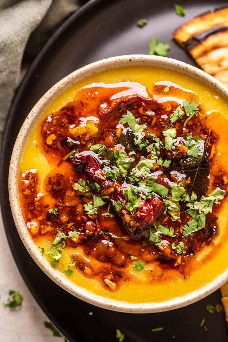 Dal Tadka (Tempered Lentil Soup)