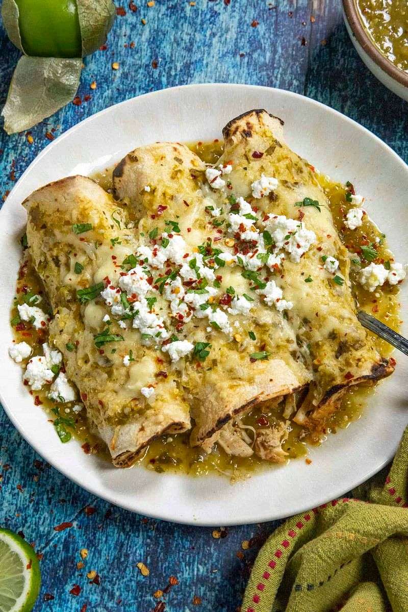 Chicken Enchiladas Verdes