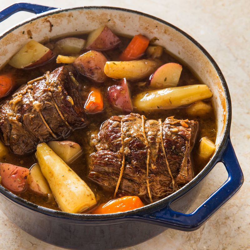 Sunday Pot Roast with Root Vegetables