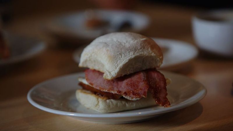 Smoked Bacon Sandwich on Soda Bread