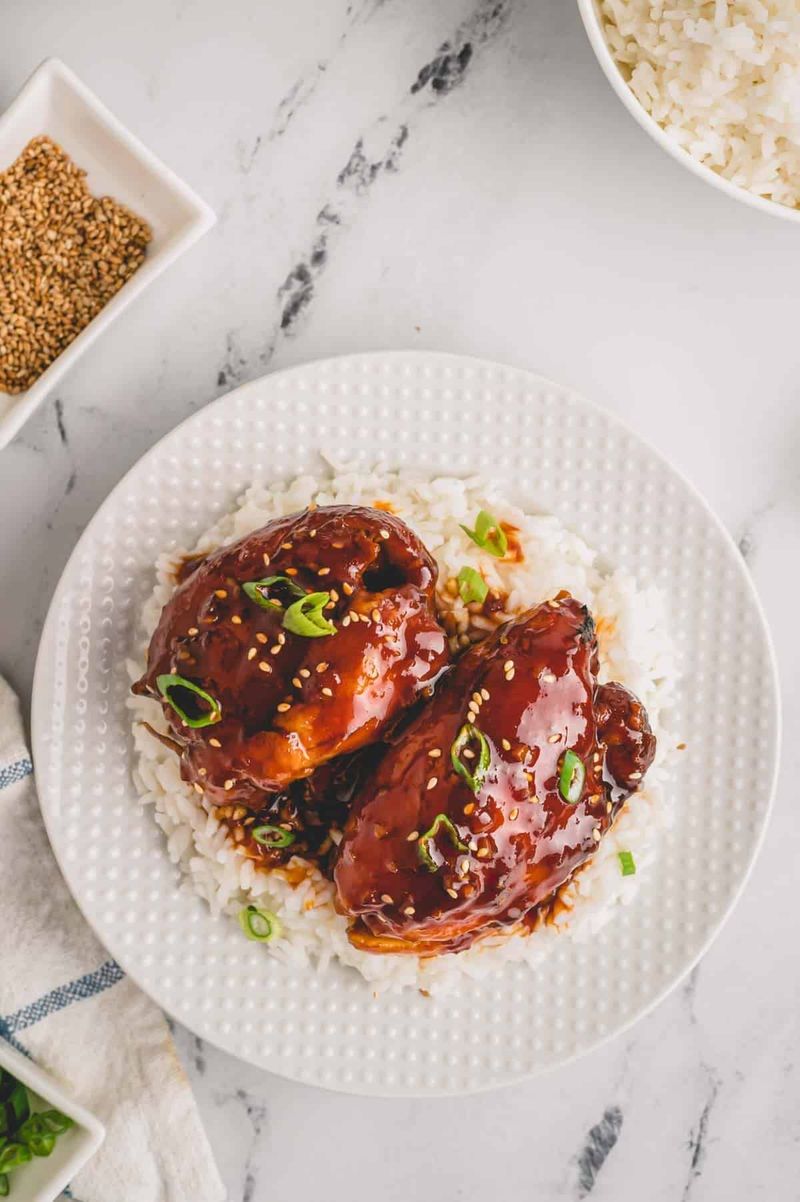 Honey Garlic Chicken Thighs