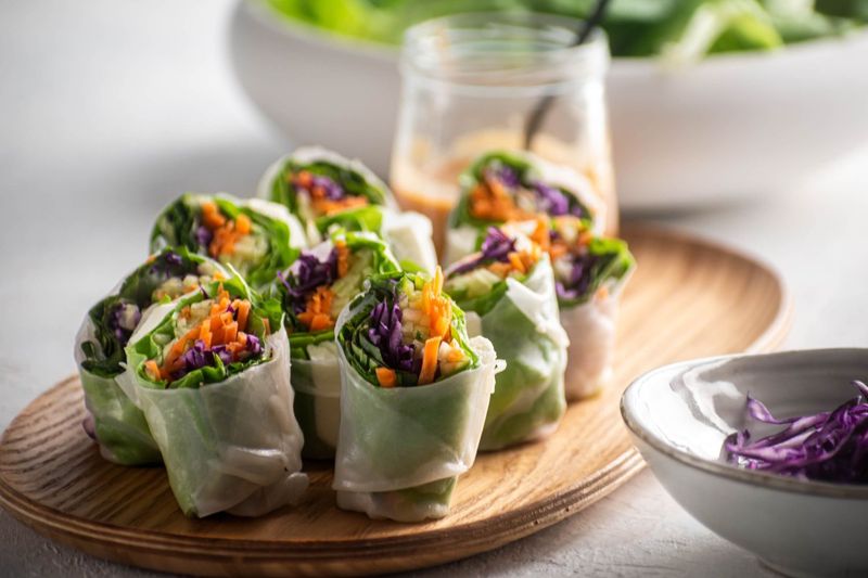 Cabbage Spring Rolls