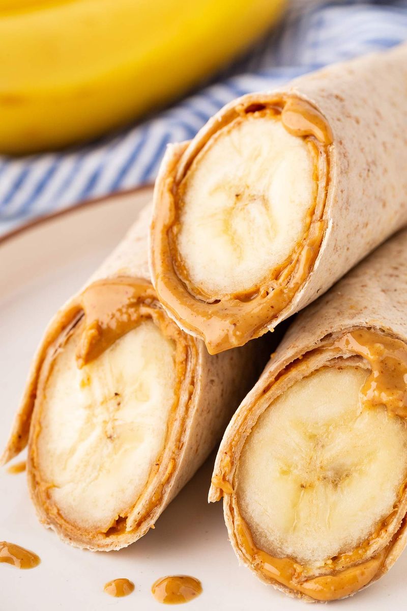 Peanut Butter and Banana Wrap