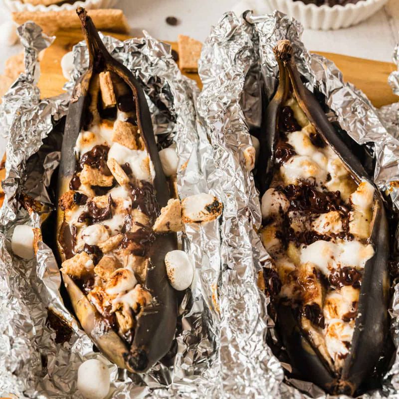 Banana Boat Dessert