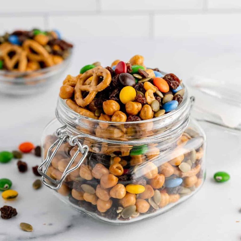 Trail Mix Snack Plate