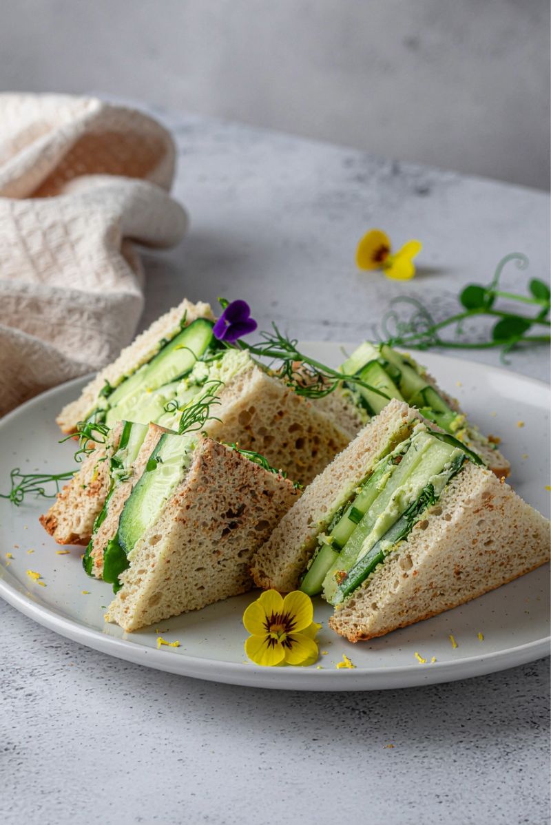 Cucumber Tea Sandwiches