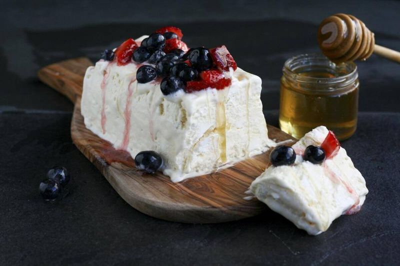 White Truffle Honey Semifreddo