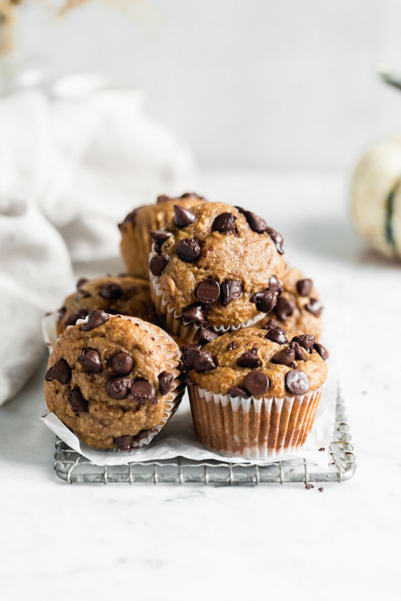 Peanut Butter Banana Muffins