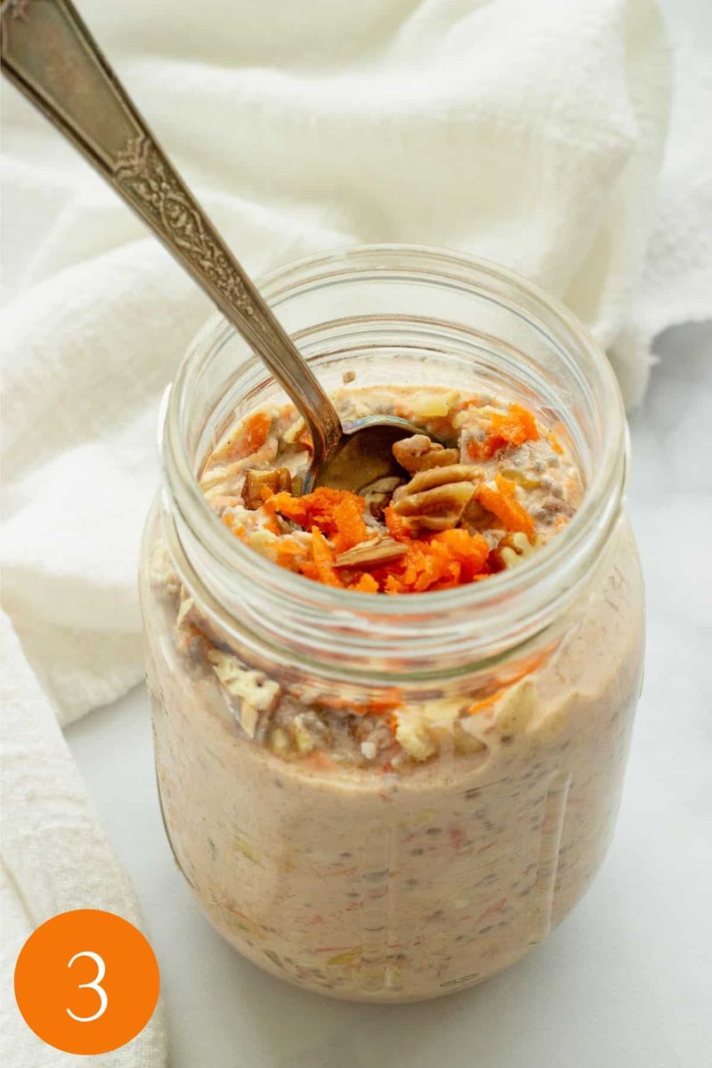 Carrot Cake Overnight Oats